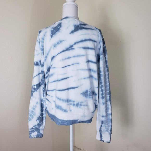 Vineyard Crew 'Venice Florida' Tie Dye Sweatshirt Grey/White Size Small - Picture 6 of 11